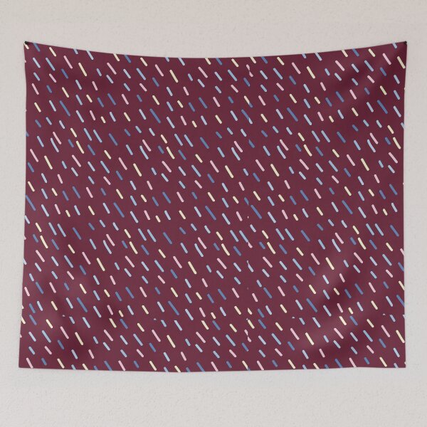 Item preview, Maroon candy color random lines pattern gift design designed and sold by Michael Schmidt.