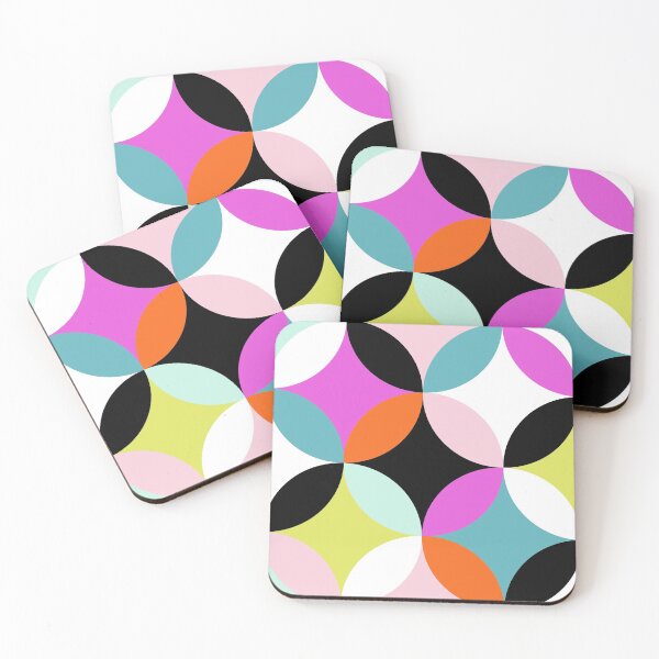 Item preview, Colorblocked Circles designed and sold by PrintGirlNYC.