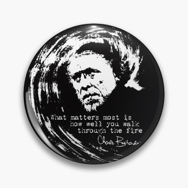 Item preview, Through the fire. Cit. Bukowski. designed and sold by titartwork.