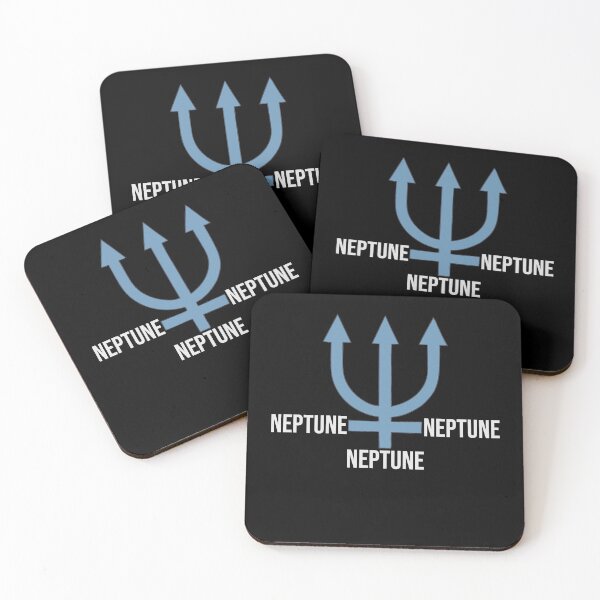 Item preview, Planet Neptune - Planet Symbol with Text - Neptune's Trident designed and sold by DeWinnes.