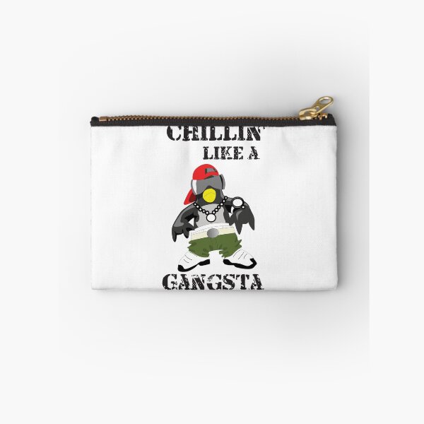 Item preview, Chillin Like A Gangsta, Gangster Penguin designed and sold by 4AllTimes.