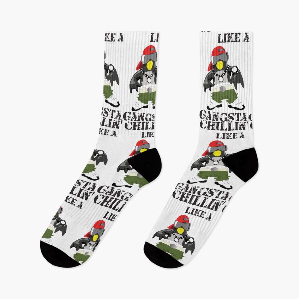 Item preview, Chillin Like A Gangsta, Gangster Penguin designed and sold by 4AllTimes.