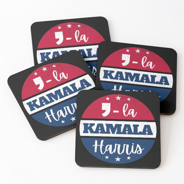 Item preview, Comma La - Pronounce Kamala Harris 2020 USA Election Button designed and sold by bonmotto.