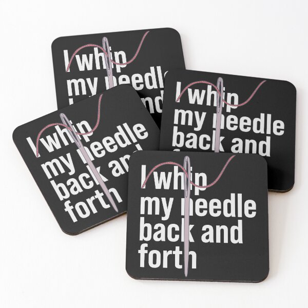 Item preview, Needle Threading - I Whip My Needle Back and Forth designed and sold by DeWinnes.
