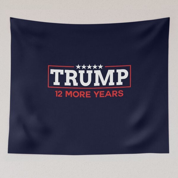 Item preview, 12 MORE YEARS TRUMP TShirt  designed and sold by PokerFace420.