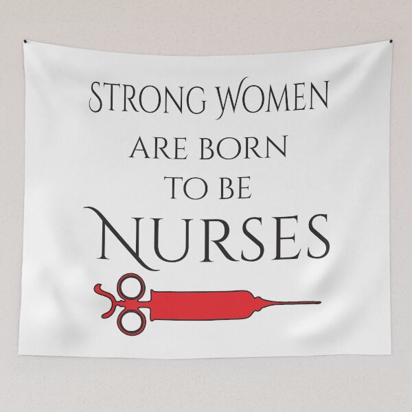 Item preview, Strong Women Are Born To Be Nurses designed and sold by 4AllTimes.