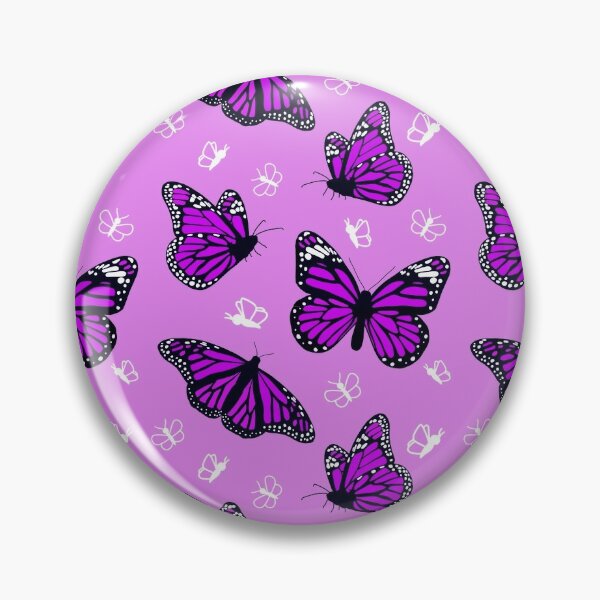 Pink and Purple Butterfly Pin | Novelty Pins | Unique Pins | Fun Pins | Cute Pins