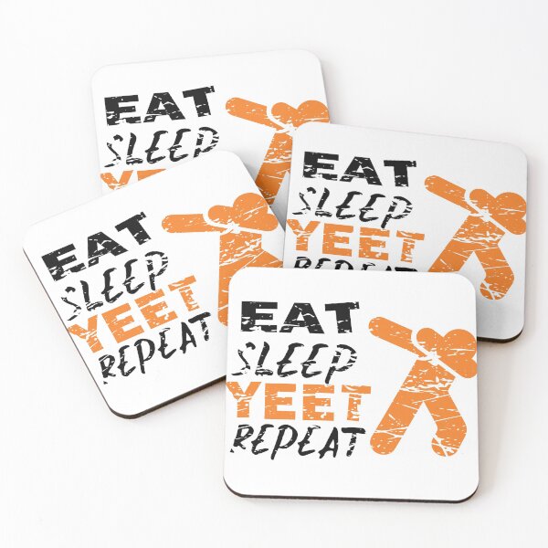 Item preview, Eat Sleep Yeet Repeat designed and sold by MousaObaid.