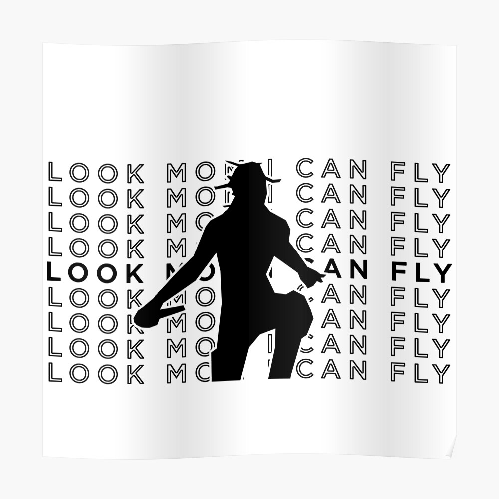 Look mom i can fly  Sticker for Sale by Shirts-and-Swag