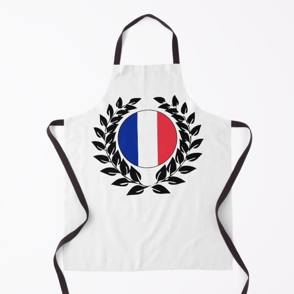 Item preview, France french laurel wreath tricolor EM designed and sold by GeogDesigns.