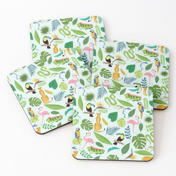 Item preview, Tropical Jungle Animal Illustration designed and sold by LouiseFranksArt.