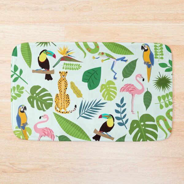 Item preview, Tropical Jungle Animal Illustration designed and sold by LouiseFranksArt.