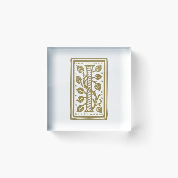 Item preview, Vintage Letter I Gold designed and sold by yourscotborders.