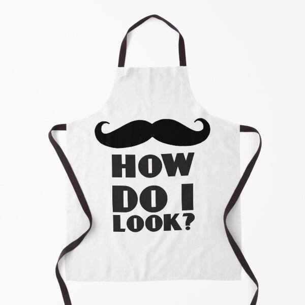 Item preview, How Do I Look, With Mustache designed and sold by 4AllTimes.