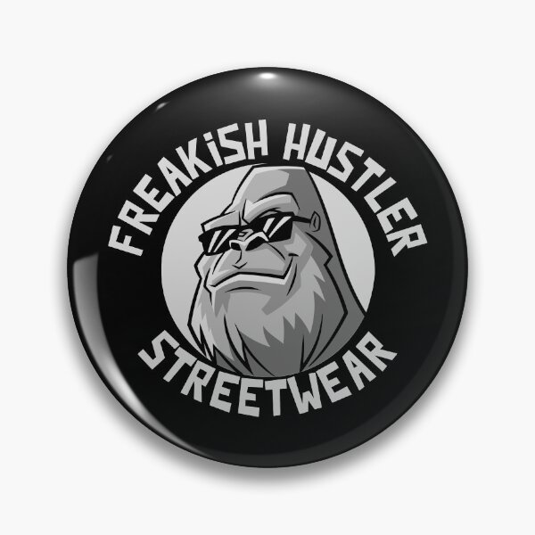 Item preview, GRY TXT Freakish Hustler Logo T designed and sold by CLRDMoney.