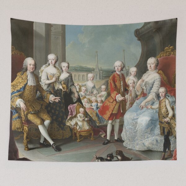 Item preview,  The Royal Family of Spain (La famiglia imperiale) - Van Meytens Martin designed and sold by Vintage Designs +.