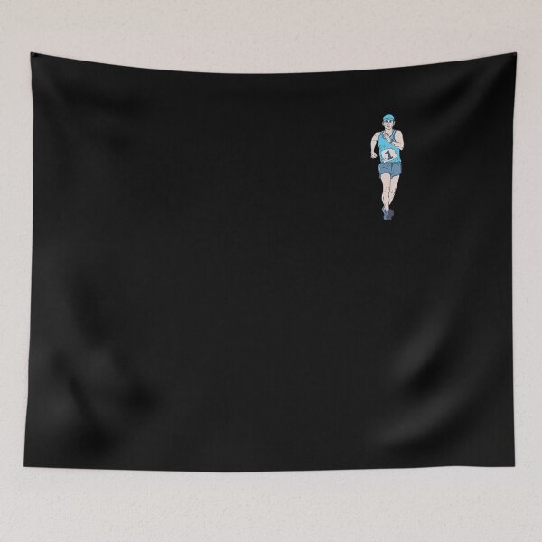 Item preview, Fast Walker Pocket - Blue Marathon Runner - Wogging designed and sold by DeWinnes.