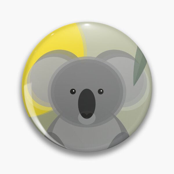 Item preview, Mid Century Geometric Koala designed and sold by cloudcuckoo1970.