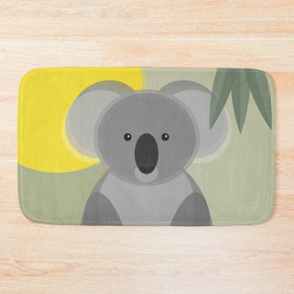 Item preview, Mid Century Geometric Koala designed and sold by cloudcuckoo1970.