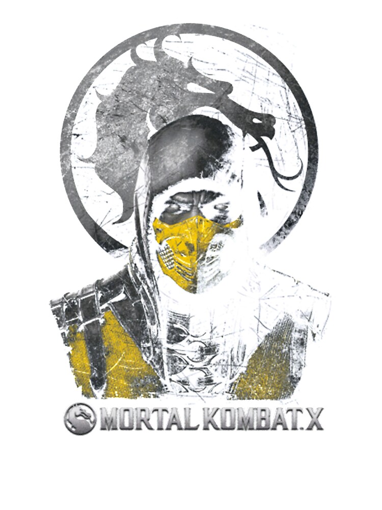 Mortal Kombat X Scorpion Mortal Kombat Baby T Shirt By Alessiafrancois Redbubble