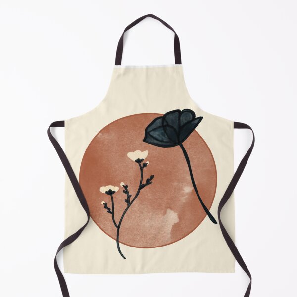 Item preview, Rust & Navy Flowers designed and sold by WingedByJos.