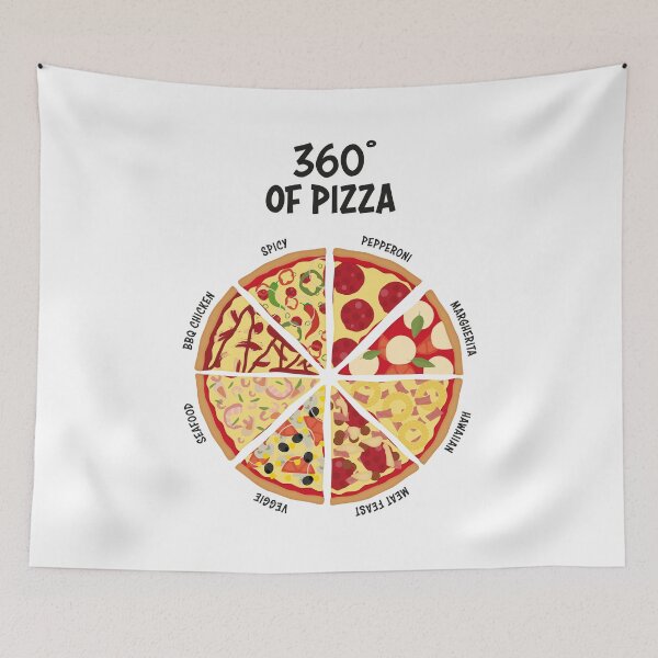 Item preview, 360 degrees of pizza designed and sold by PaulSDesign.