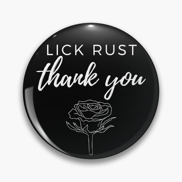 Item preview, Lick Rust ~ Thank You designed and sold by LilWildflowers.
