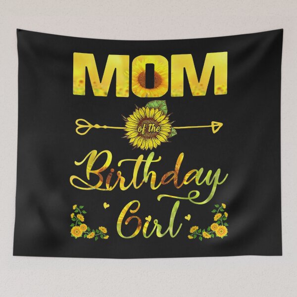 Item preview, Mom Of The Birthday Girl Mom Sunflower Gifts designed and sold by palaelica.