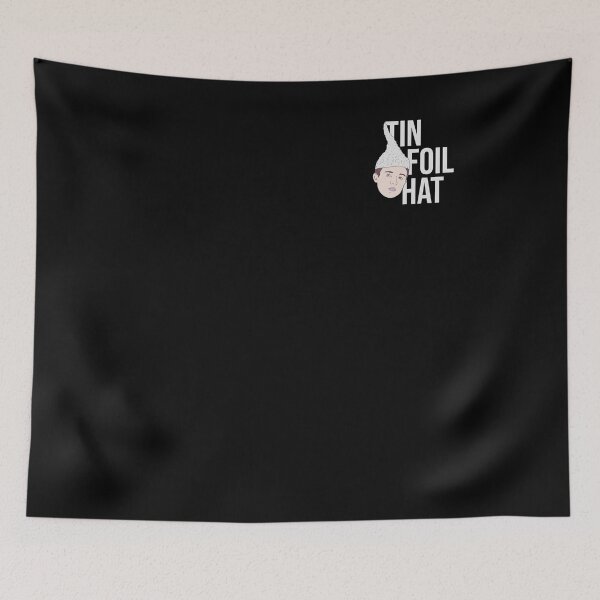 Item preview, Conspiracy Theorist Pocket - Tin-Foil Hat Kid Text - Hoax designed and sold by DeWinnes.