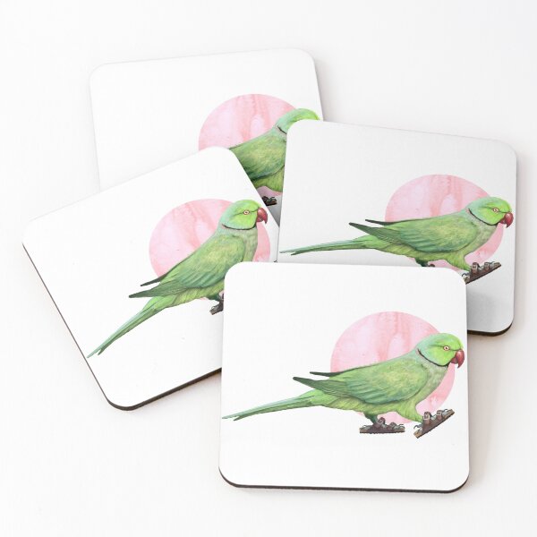 Item preview, Parakeet Wearing sandals designed and sold by CharlieCreature.