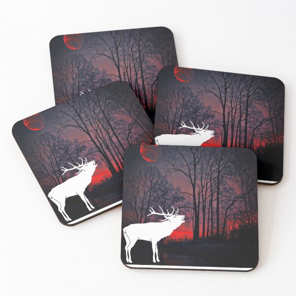 Item preview, Red dark night designed and sold by sakshiartlove.