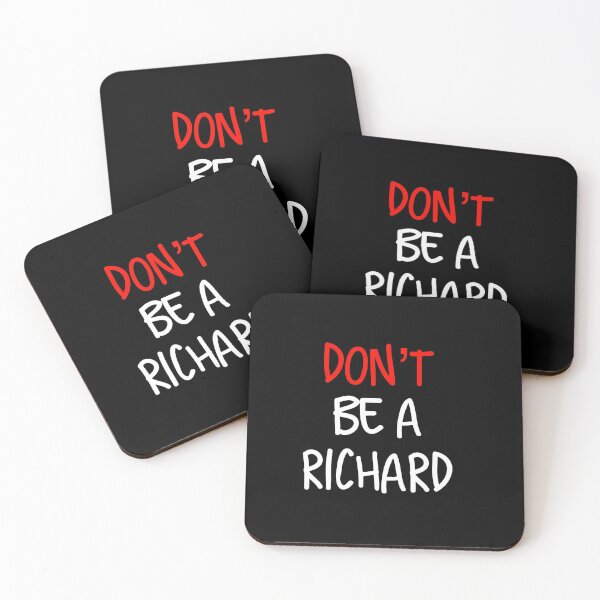 Item preview, Don’t Be A Richard designed and sold by Raw Creative Prints.