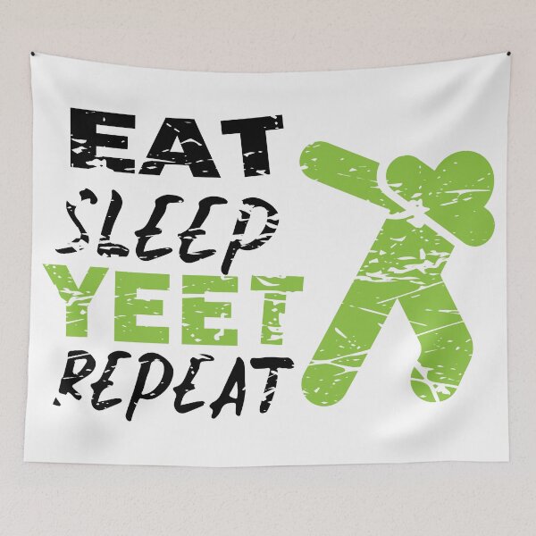 Item preview, Eat Sleep Yeet Repeat designed and sold by MousaObaid.