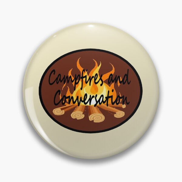 Item preview, Campfires and Conversation designed and sold by HappyGDuckyFarm.