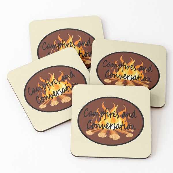 Item preview, Campfires and Conversation designed and sold by HappyGDuckyFarm.