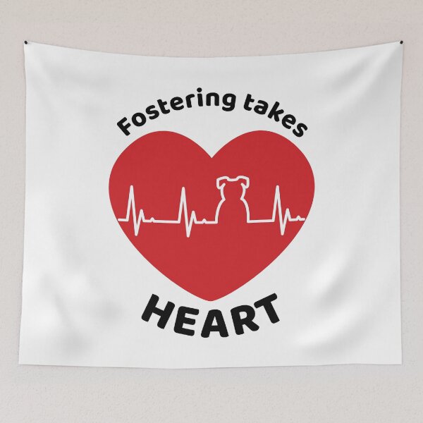 Item preview, Dog Foster Heart designed and sold by MSwiftDesigns.
