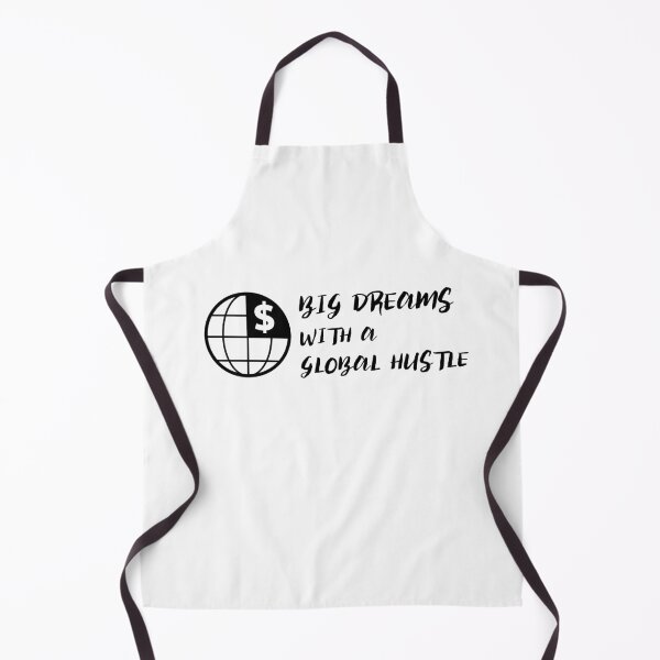 Item preview, BLK TXT GLOBAL HUSTLER designed and sold by CLRDMoney.
