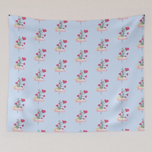 Item preview, Wash Your Face Floral   designed and sold by ThoughtJumble.