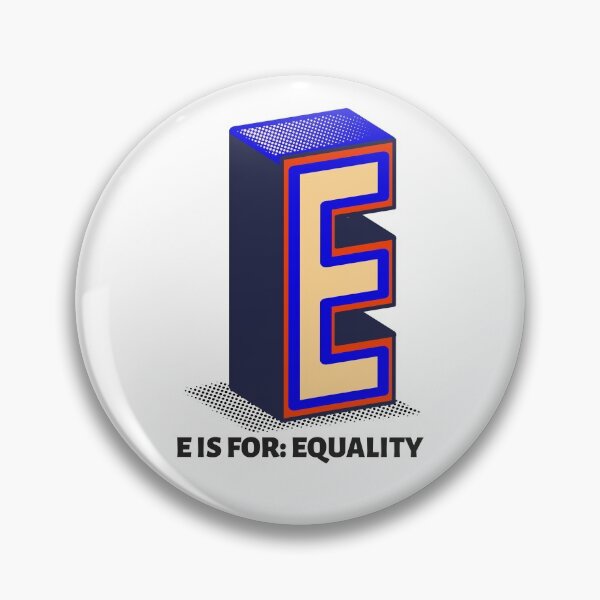 Item preview, E is for Equality designed and sold by Apoorv Choudhary.