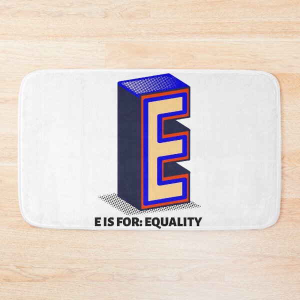 Item preview, E is for Equality designed and sold by Apoorv Choudhary.
