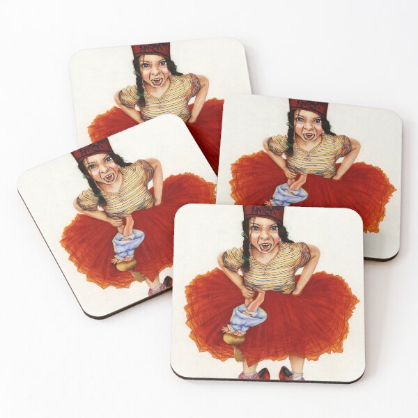 Item preview, I am the Qween Girl with Doll Having Tantrum Design designed and sold by IndyOnly.