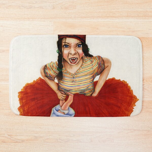Item preview, I am the Qween Girl with Doll Having Tantrum Design designed and sold by IndyOnly.