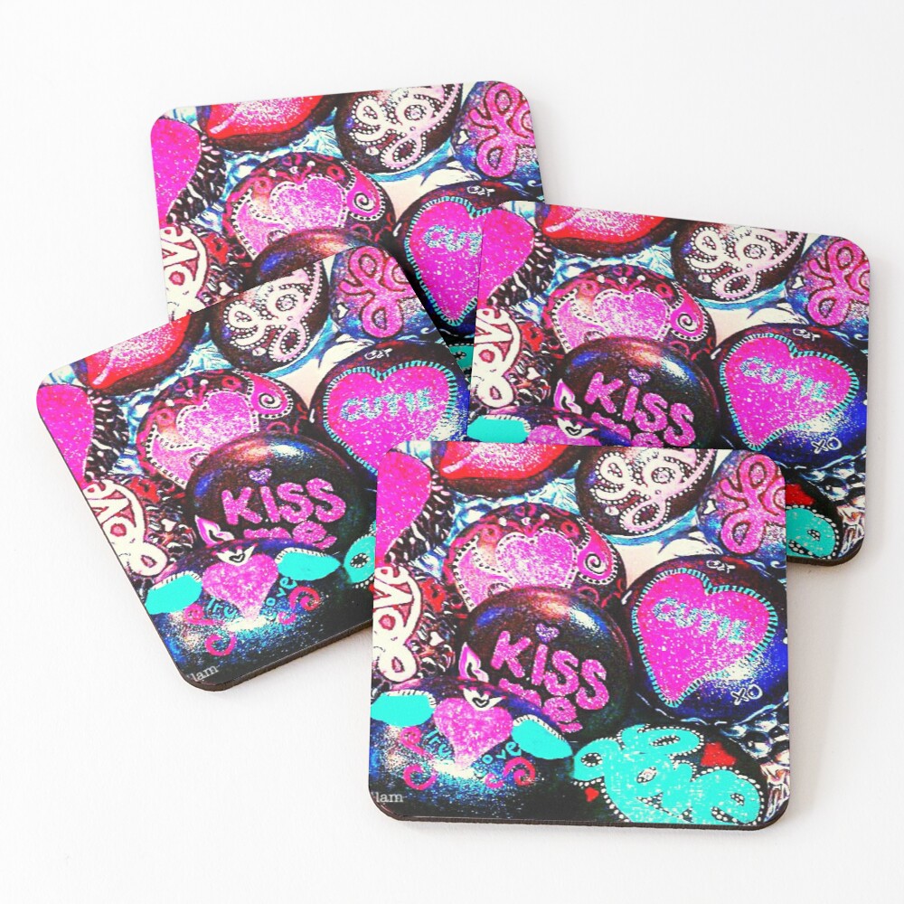 Item preview, Coasters (Set of 4) designed and sold by PosterGlam.