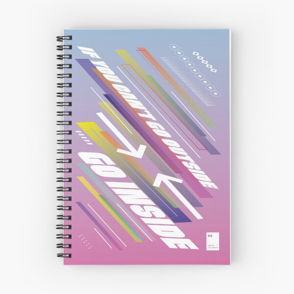 Item preview, If you can't go outside, go inside designed and sold by quotesonposters.