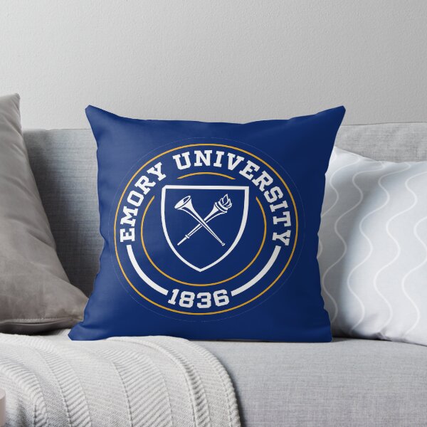 Emory University Circle Throw Pillow