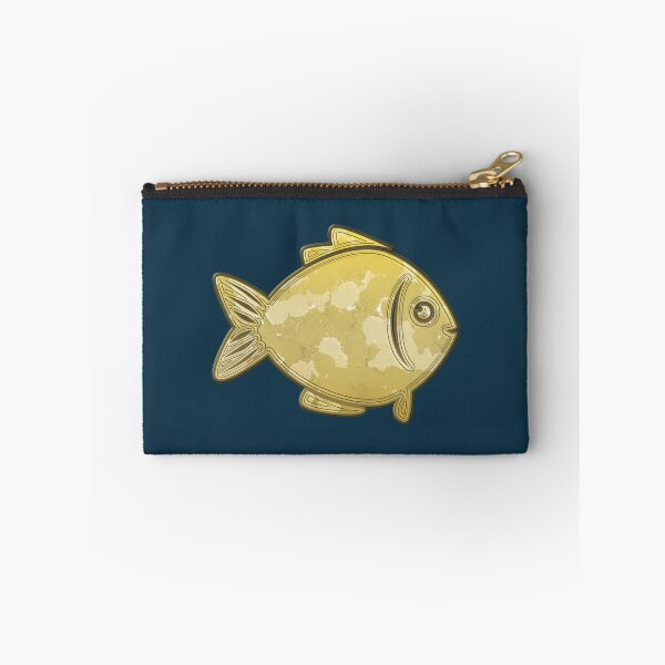 Item preview, Gold Plated Fish Art Splashes Swim Sea Ocean Fishy designed and sold by IBMClothing.