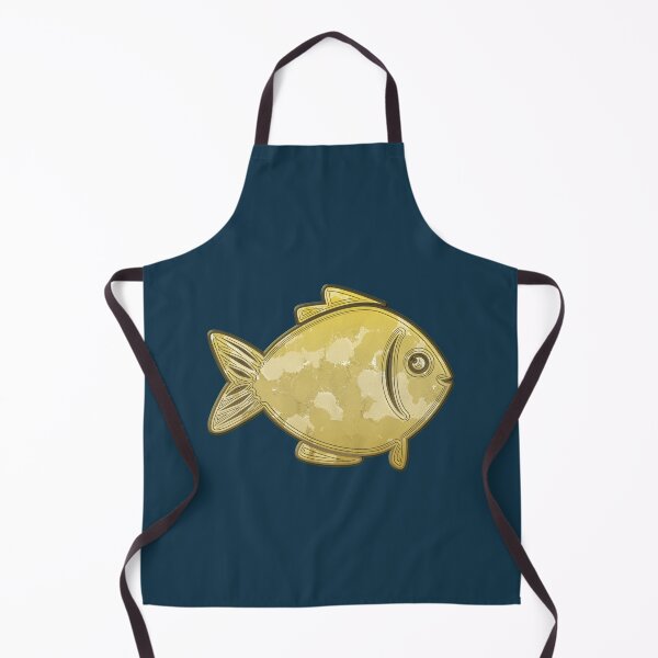 Item preview, Gold Plated Fish Art Splashes Swim Sea Ocean Fishy designed and sold by IBMClothing.