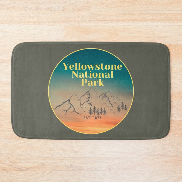 Item preview, Yellowstone National Park est. 1872 designed and sold by SunfullyYours.