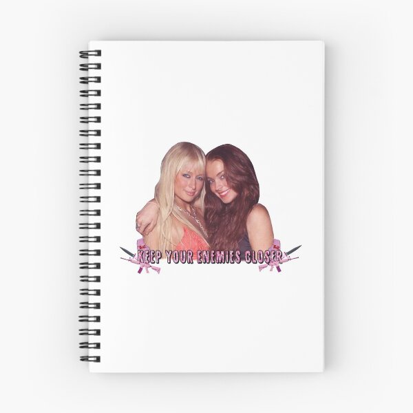 Item preview, Paris Hilton & Lindsay Lohan - Keep Your Enemies Closer designed and sold by Matildaaa.