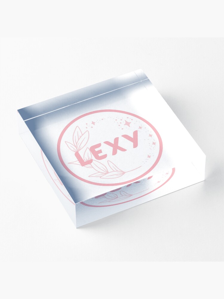 Alternate view of Lexy Acrylic Block